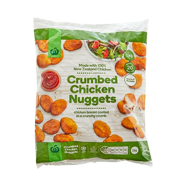 Countdown Chicken Nuggets Crumbed 1kg
