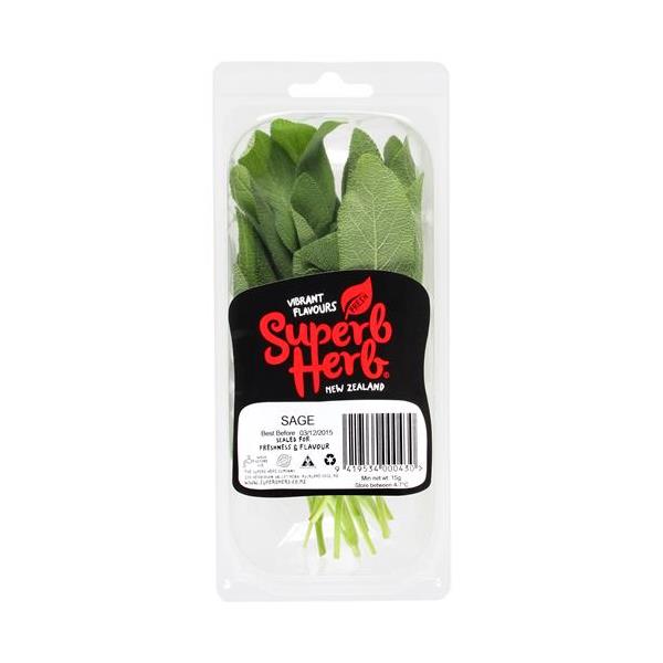 Superb Herb Sage Fresh packet 15g