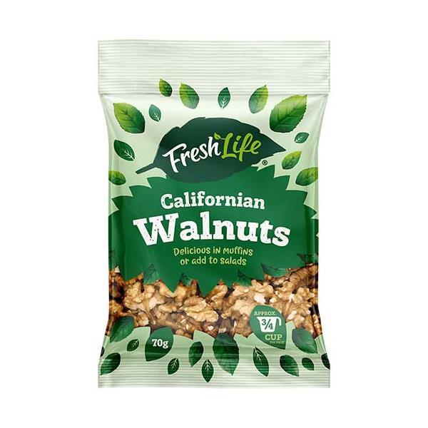 Freshlife Walnuts Californian 70g