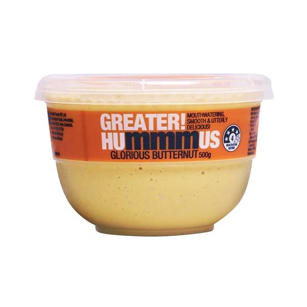 Greater Hummus Glorious Butternut 500g
