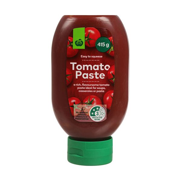 Countdown Tomato Paste squeeze bottle 415g Prices FoodMe