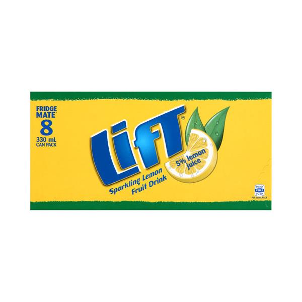 Lift Soft Drink 2640ml (330ml x 8pk)