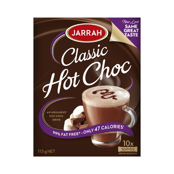 Jarrah Classic Hot Choc Sachets 10pk Prices FoodMe