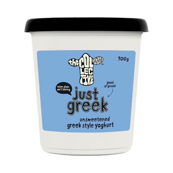 The Collective Greek Style Yoghurt Tub Just Greek 900g