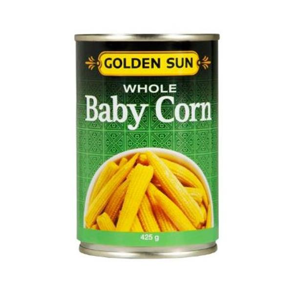 Golden Sun Corn Whole Baby Gluten Free 425g