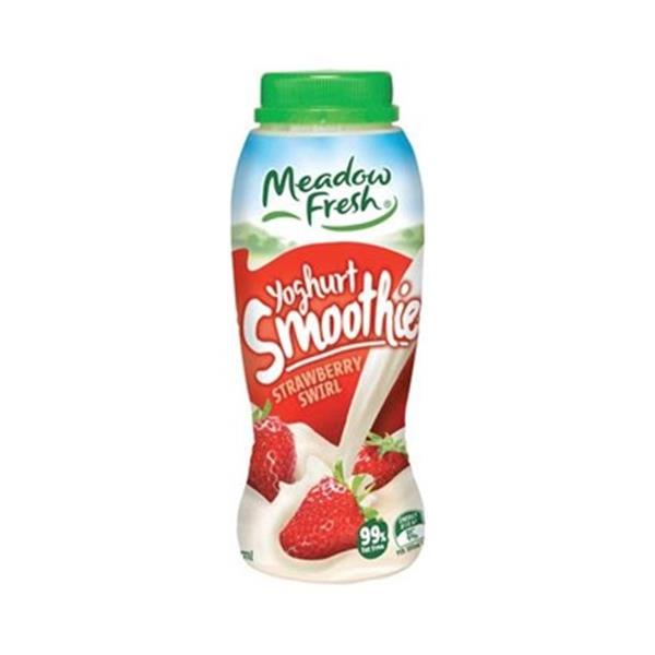 Meadow Fresh Yoghurt Smoothie Strawberry Swirl 300ml