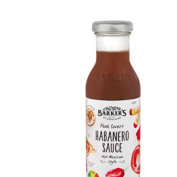 Barker's Habanero Sauce 310g