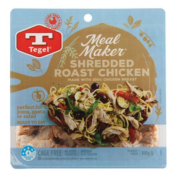 Tegel Meal Maker Chicken Shredded Roast 300g