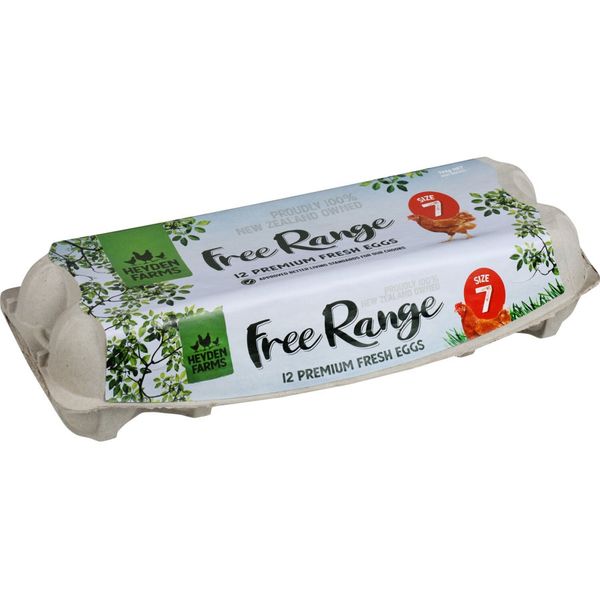 Heyden Farms Eggs Dozen Size 7 Free Range Package type Prices FoodMe