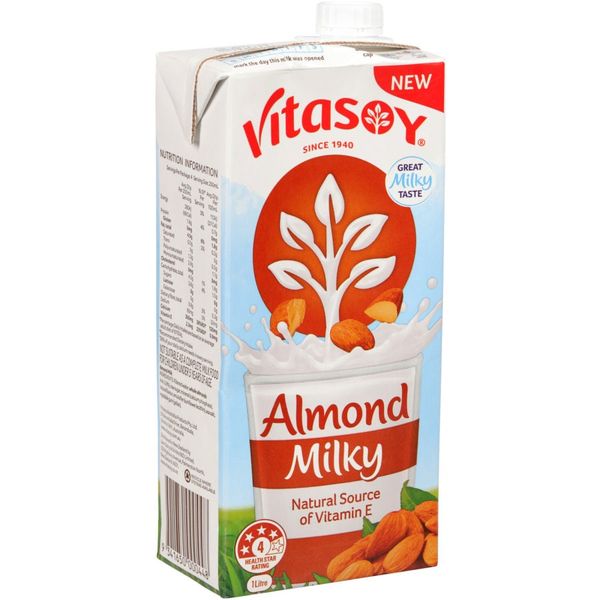 Vitasoy Milky Almond Milk Package type Prices FoodMe