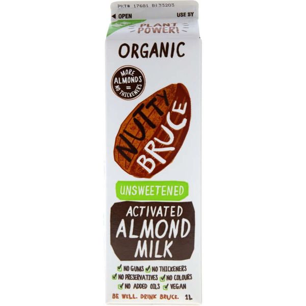 Nutty Bruce Almond Milk Unsweetened 1l Prices FoodMe
