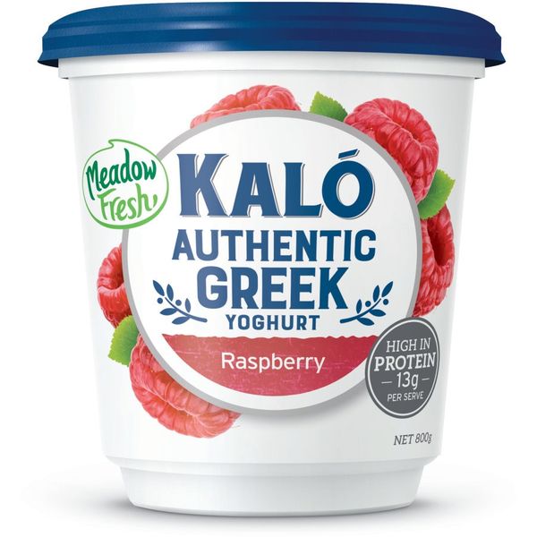 Kalo Authentic Greek Yoghurt Tub Raspberry 800g Prices FoodMe