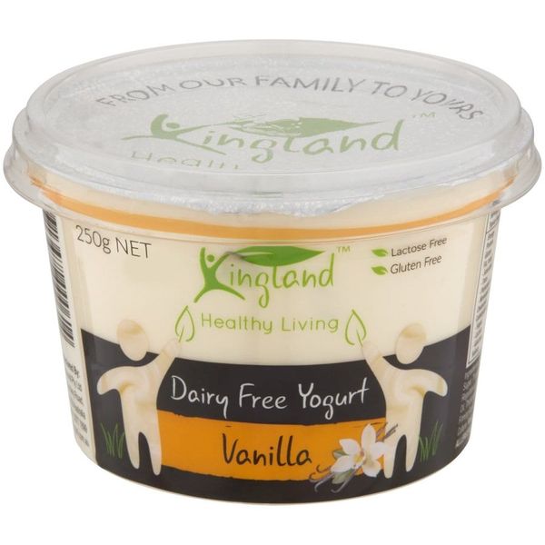 Kingland Dairy Free Yoghurt Tub Vanilla 250g Prices FoodMe