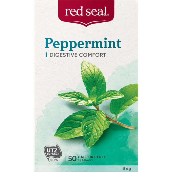 Red Seal Herbal Tea Peppermint Package type