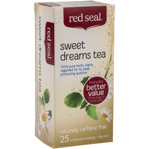 Red Seal Herbal Tea Bags Sweet Dreams 25pk