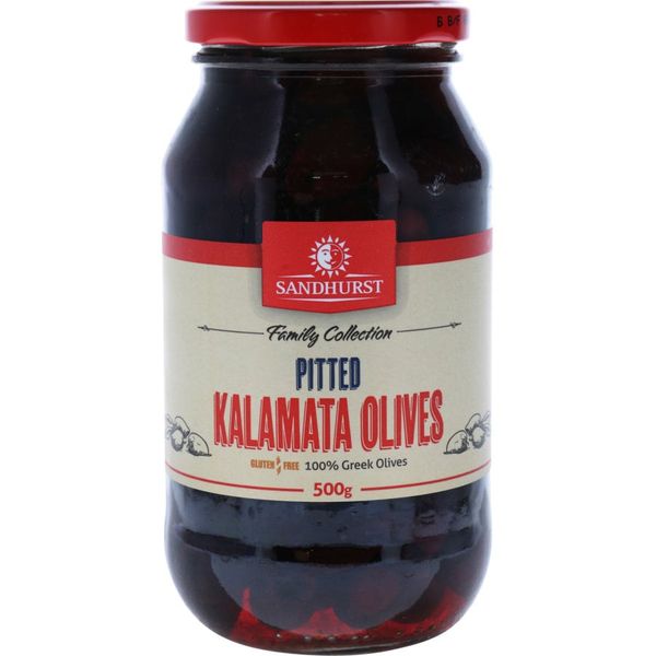 Sandhurst Olives Pitted Kalamata 500g Prices FoodMe