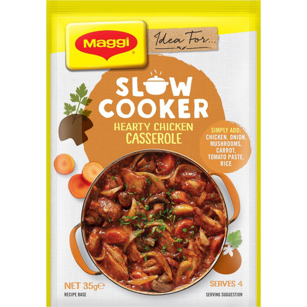 Maggi Slow Cooker Recipe Base Chicken Casserole 35g