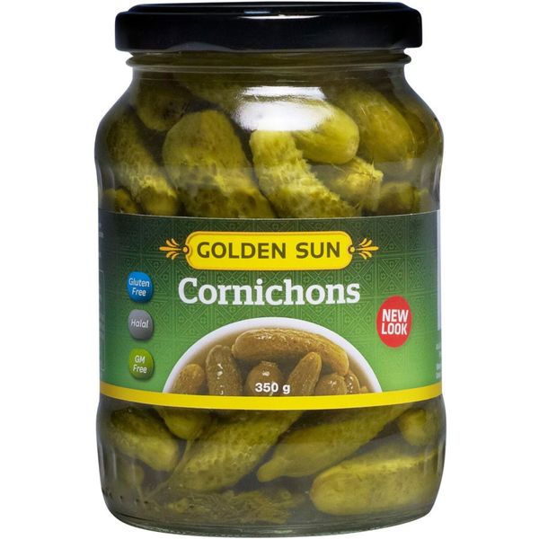 Golden Sun Cornichons Gluten Free 350g Prices FoodMe