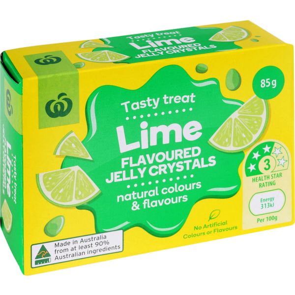 Countdown Jelly Crystals Lime Flavoured 85g Prices FoodMe