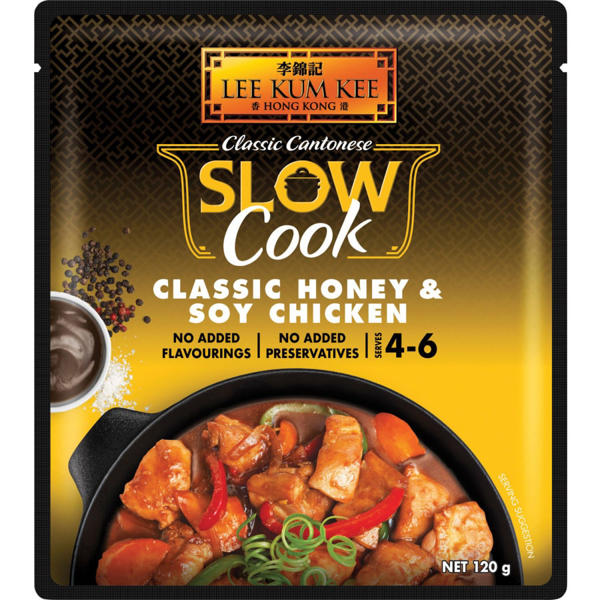 Lee Kum Kee Slow Cook Meal Base Classic Honey Soy Chicken 120g