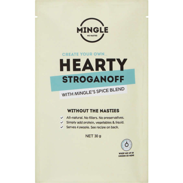 Mingle Recipe Base Hearty Stroganoff Package type