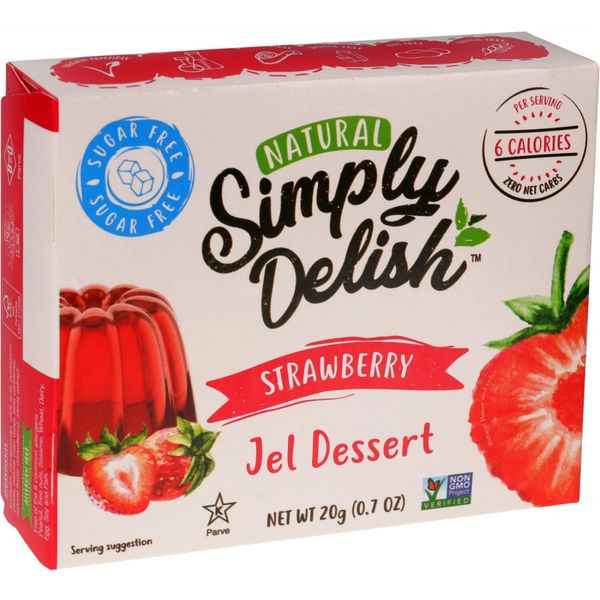 Simply Delish Vegan Jelly Crystals Strawberry 20g Prices FoodMe