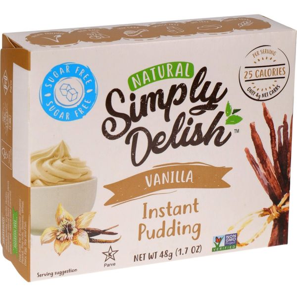 Simply Delish Vegan Instant Pudding Vanilla 48g Prices FoodMe
