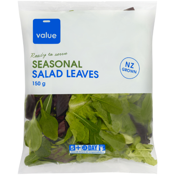Value Seasonal Salad Leaves 150g