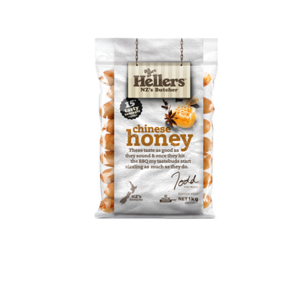 Hellers Chinese Honey Sausages 1kg