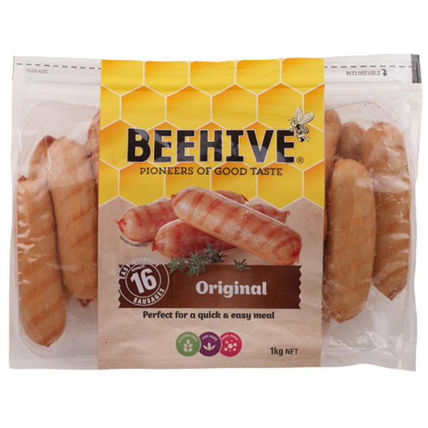 Beehive Precooked Original Sausages 1kg