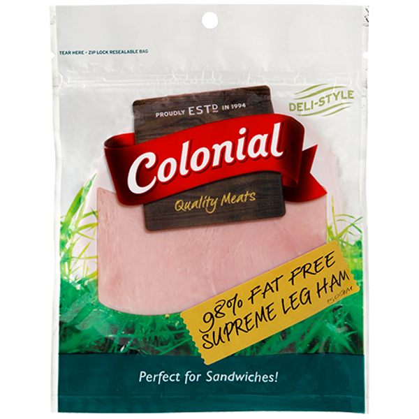 Colonial 98% Fat Free Supreme Leg Ham 150g
