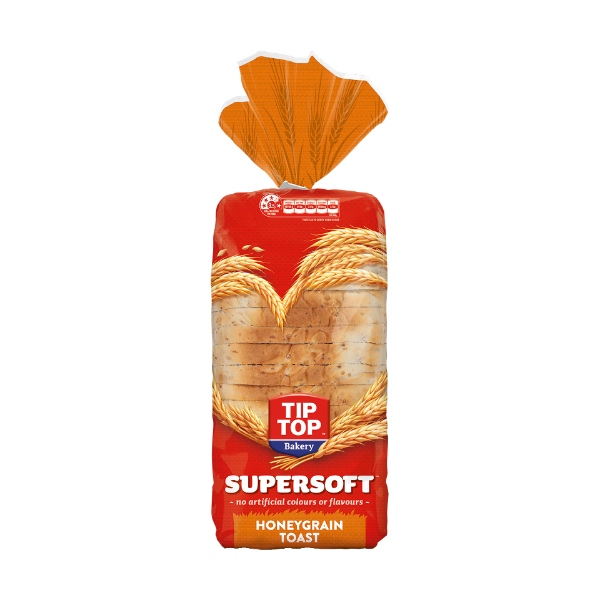 Tip Top Supersoft Honeygrain Toast Bread 700g Prices FoodMe