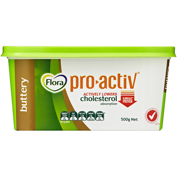 Flora Pro-activ Buttery Spread 500g