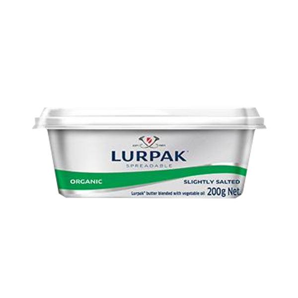 Lurpak Organic Slightly Salted Butter 200g Prices FoodMe