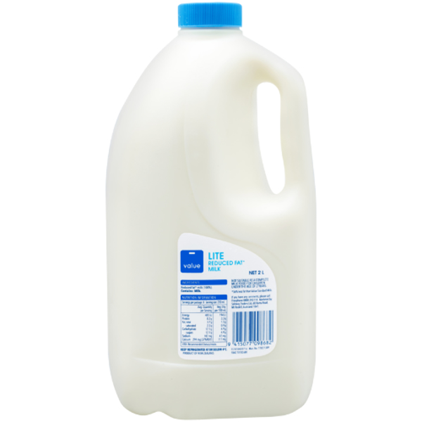 Value Lite Milk 2l Prices - Foodme