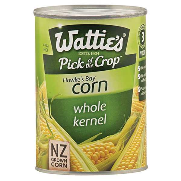 Wattie's Corn Whole Kernel 410g