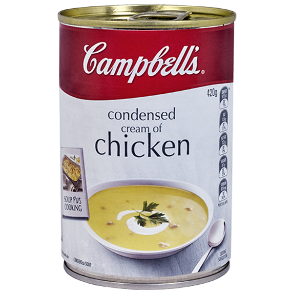 Campbell's Cream Of Chicken Condensed Soup 420g