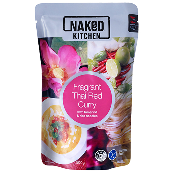 Naked Kitchen Thai Red Curry Meal Pouch 500g