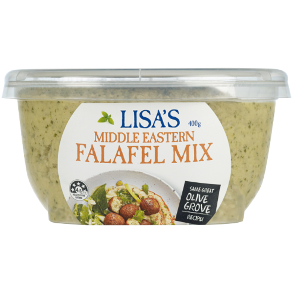 Lisa's Middle Eastern Falafel Mix 400g