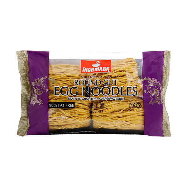 High Mark Round Cut Egg Noodles 280g
