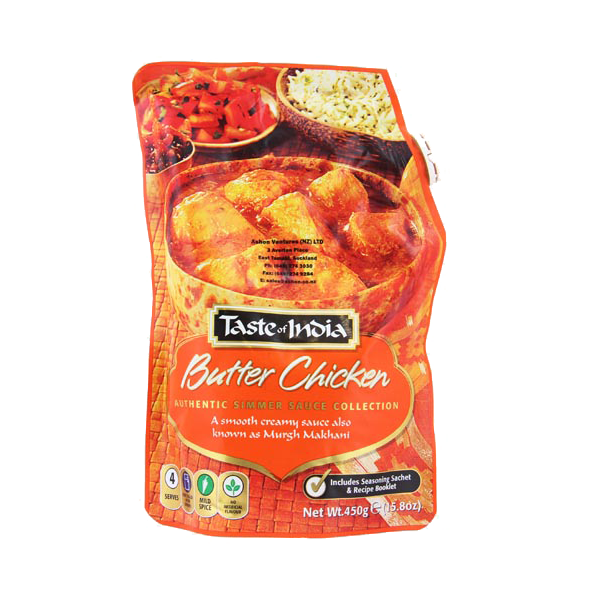 Taste Of India Butter Chicken Simmer Sauce 425g Prices FoodMe