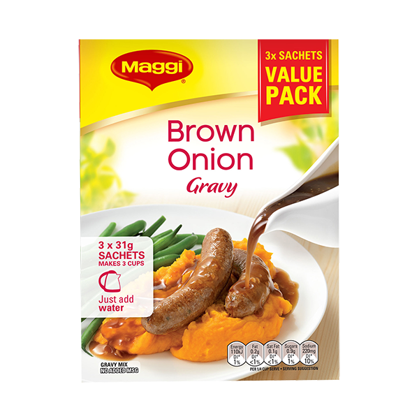Maggi Brown Onion Gravy Mix 3pk Prices FoodMe
