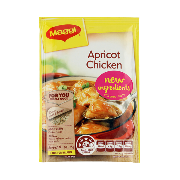 Maggi Apricot Chicken Recipe Base 35g Prices FoodMe
