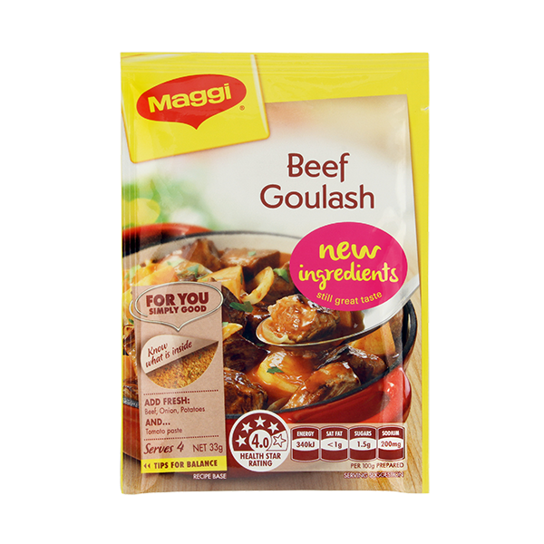Maggi Beef Goulash Recipe Base 33g Prices FoodMe