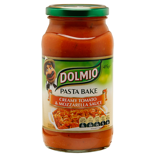 Dolmio Creamy Tomato & Mozzarella Pasta Bake 495g