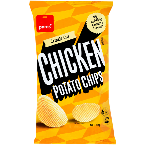 Pams Chicken Chips 150g