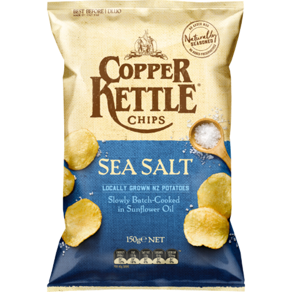 Copper Kettle Sea Salt Potato Chips 150g