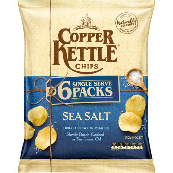 Bluebird Sea Salt Potato Chips 6pk