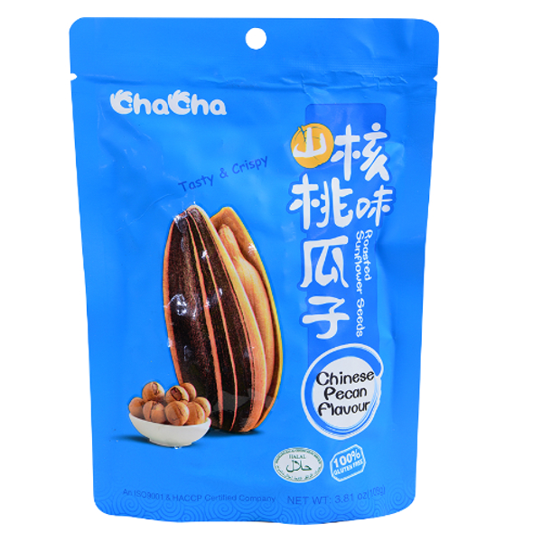 Cha Cha Chinese Pecan Roasted Sunflower Seeds 108g Prices