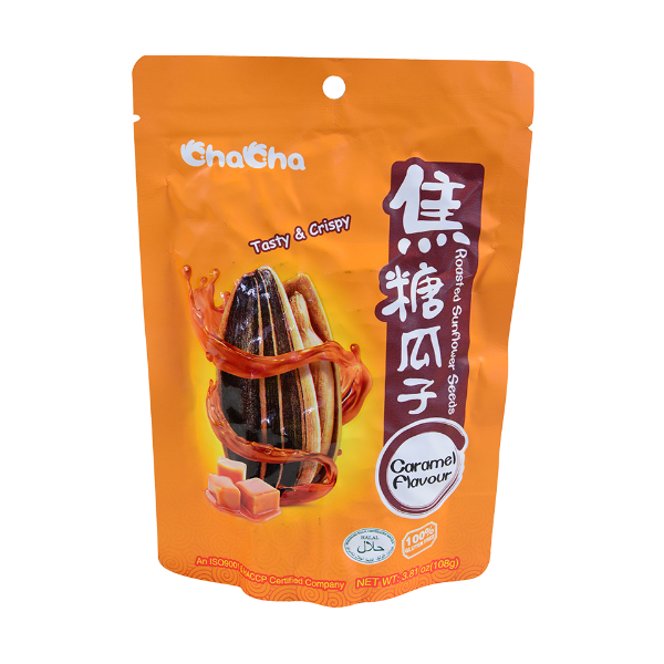 Cha Cha Caramel Roasted Sunflower Seeds 108g Prices FoodMe